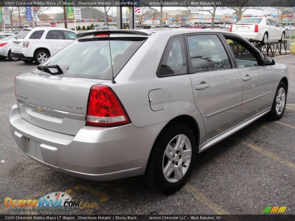 2006 Chevrolet Malibu Maxx LT Wagon Silverstone Metallic / Ebony Black Photo #6