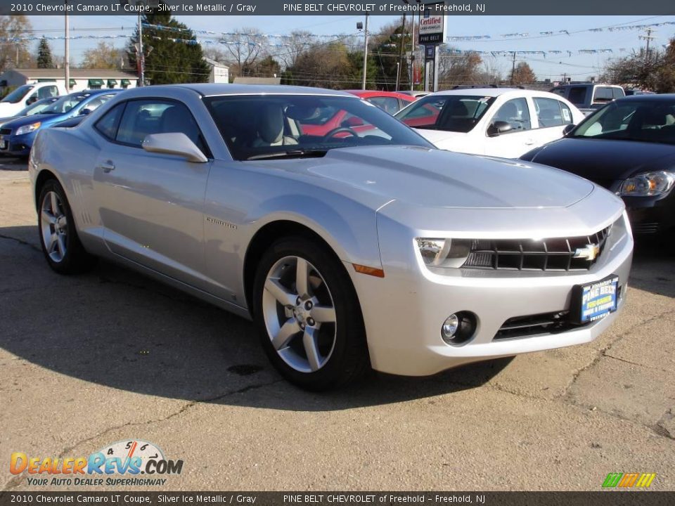 2010 Chevrolet Camaro LT Coupe Silver Ice Metallic / Gray Photo #2