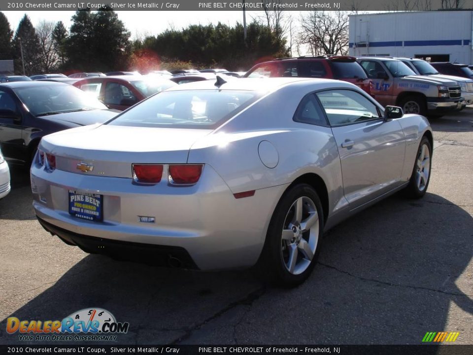 2010 Chevrolet Camaro LT Coupe Silver Ice Metallic / Gray Photo #4
