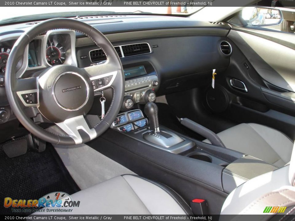 2010 Chevrolet Camaro LT Coupe Silver Ice Metallic / Gray Photo #9