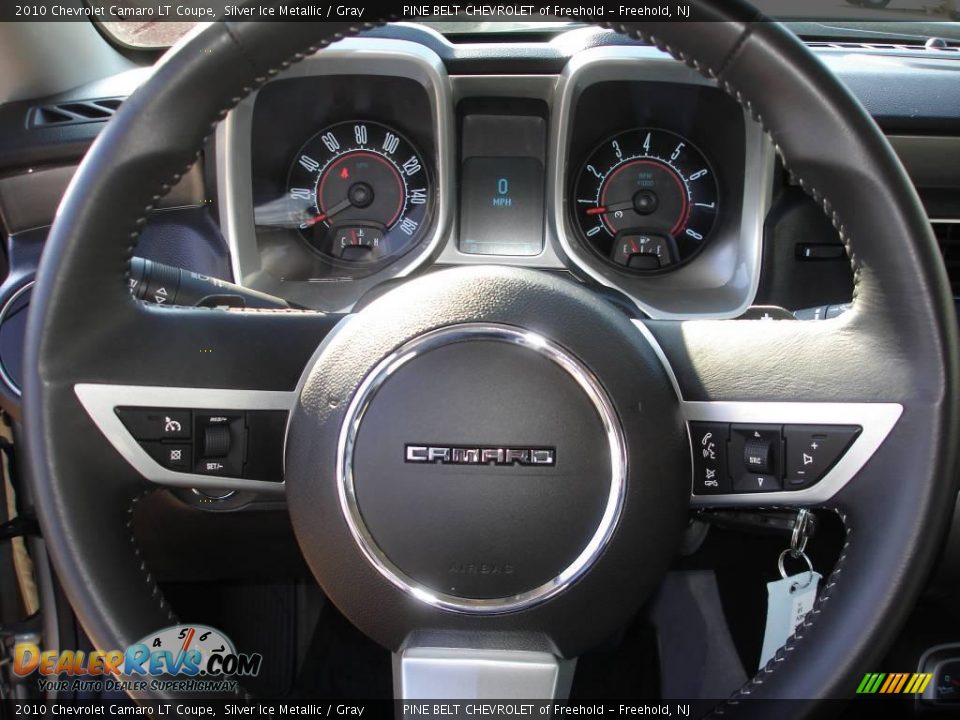 2010 Chevrolet Camaro LT Coupe Silver Ice Metallic / Gray Photo #12