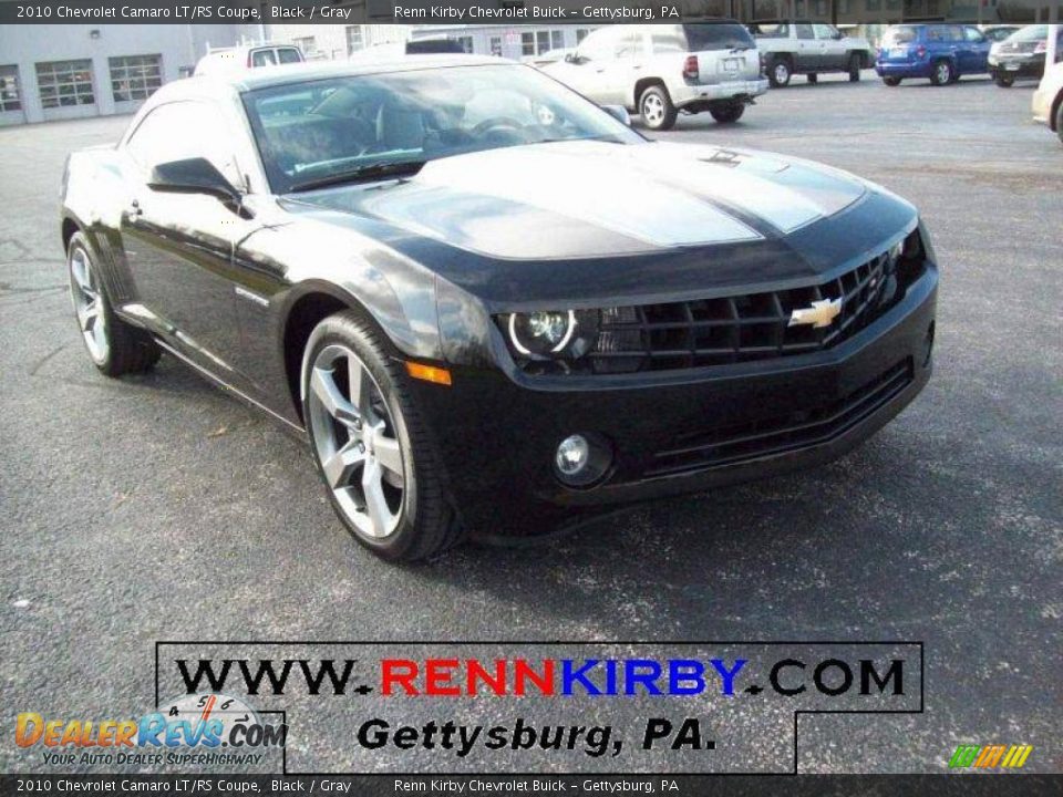 2010 Chevrolet Camaro LT/RS Coupe Black / Gray Photo #1