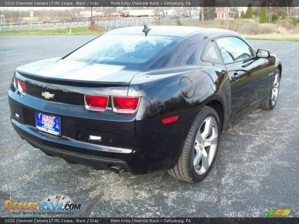 2010 Chevrolet Camaro LT/RS Coupe Black / Gray Photo #3