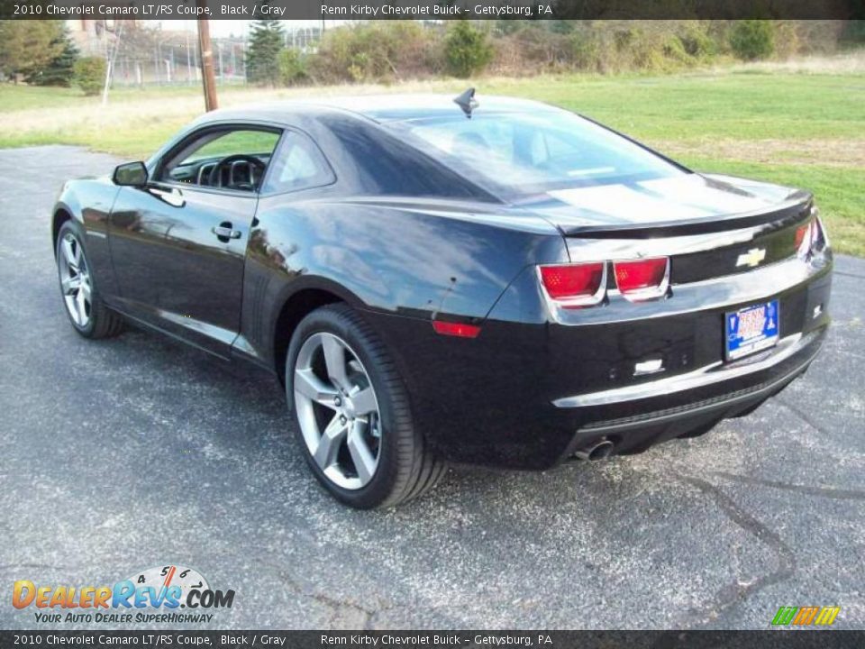 2010 Chevrolet Camaro LT/RS Coupe Black / Gray Photo #4