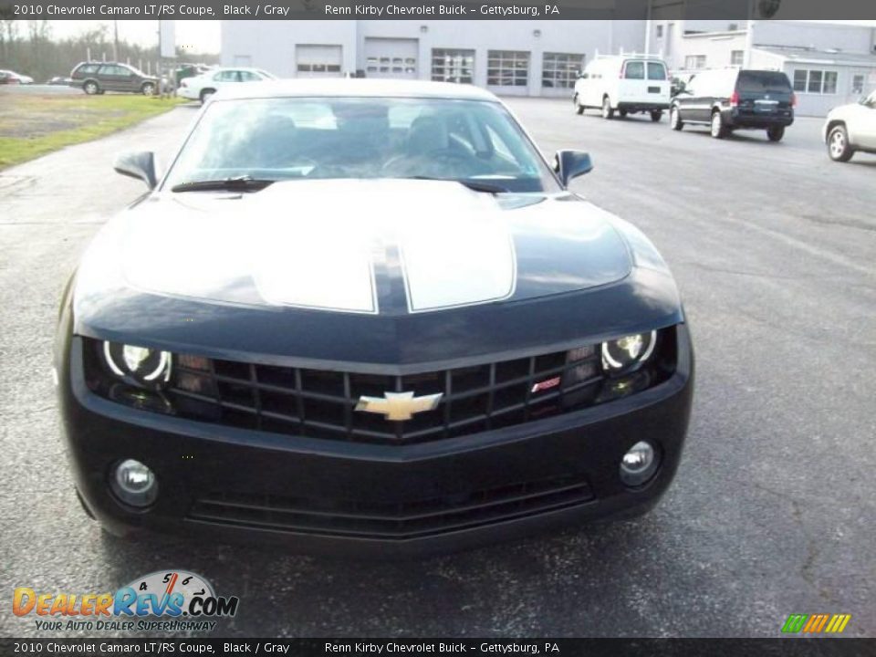 2010 Chevrolet Camaro LT/RS Coupe Black / Gray Photo #9