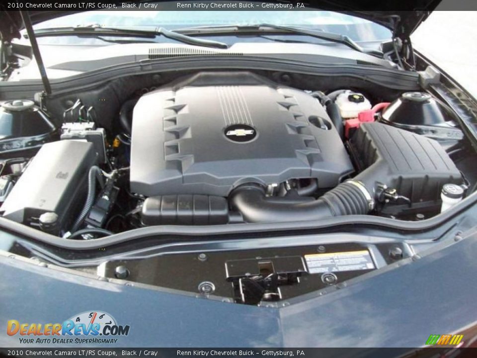 2010 Chevrolet Camaro LT/RS Coupe Black / Gray Photo #10