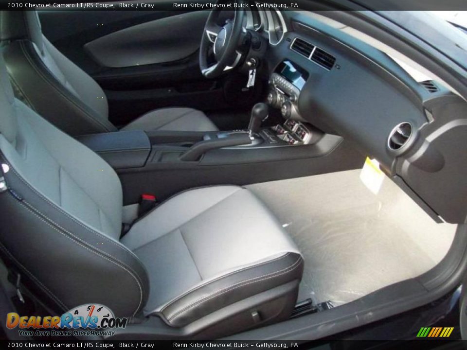 2010 Chevrolet Camaro LT/RS Coupe Black / Gray Photo #14