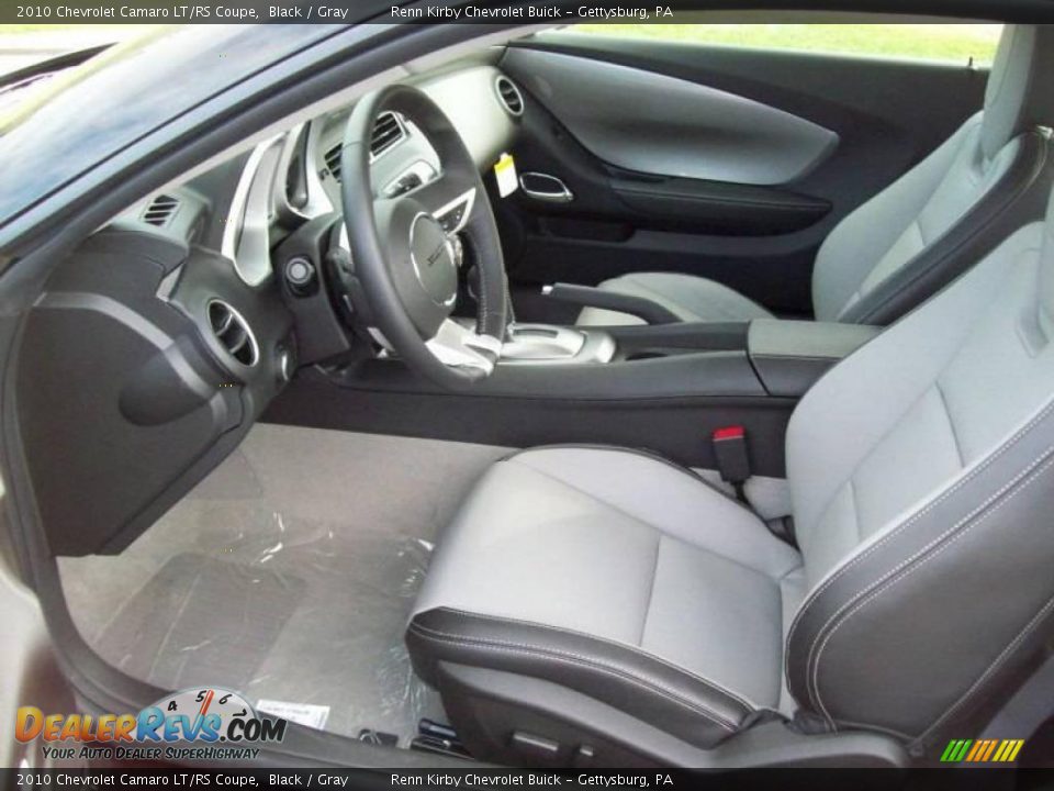 2010 Chevrolet Camaro LT/RS Coupe Black / Gray Photo #15