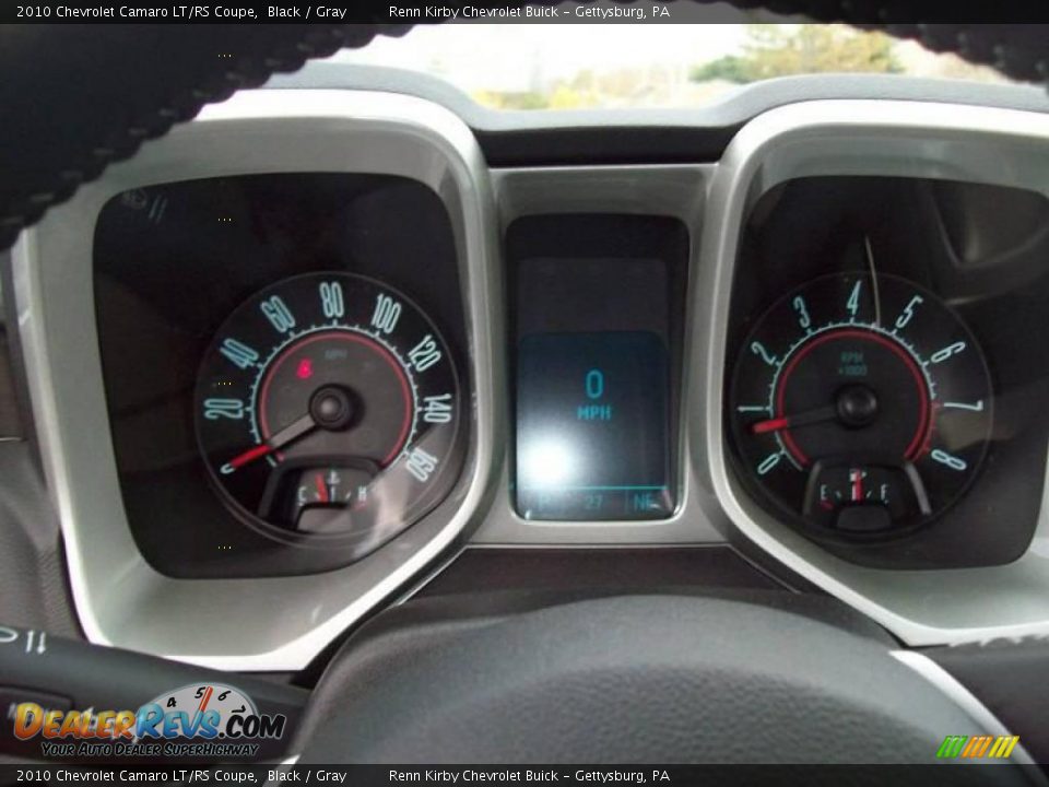 2010 Chevrolet Camaro LT/RS Coupe Black / Gray Photo #18