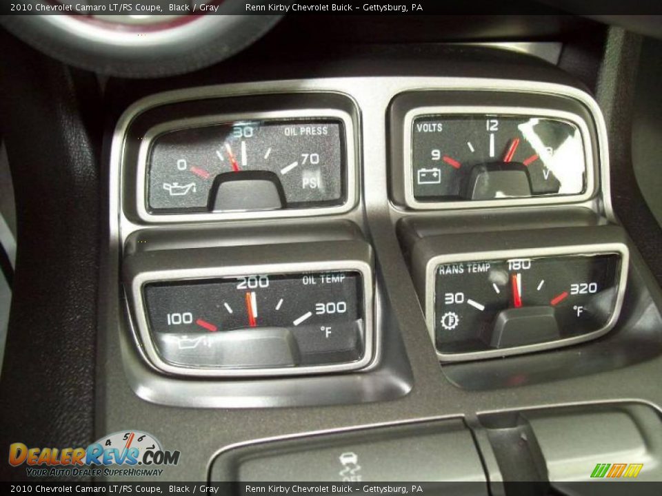 2010 Chevrolet Camaro LT/RS Coupe Black / Gray Photo #22