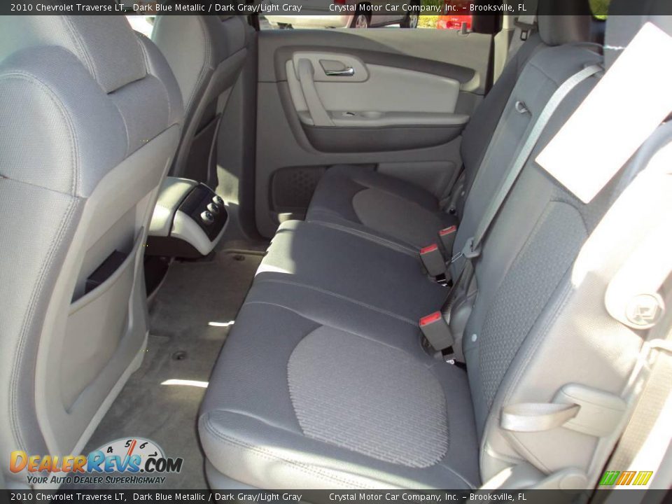 2010 Chevrolet Traverse LT Dark Blue Metallic / Dark Gray/Light Gray Photo #5