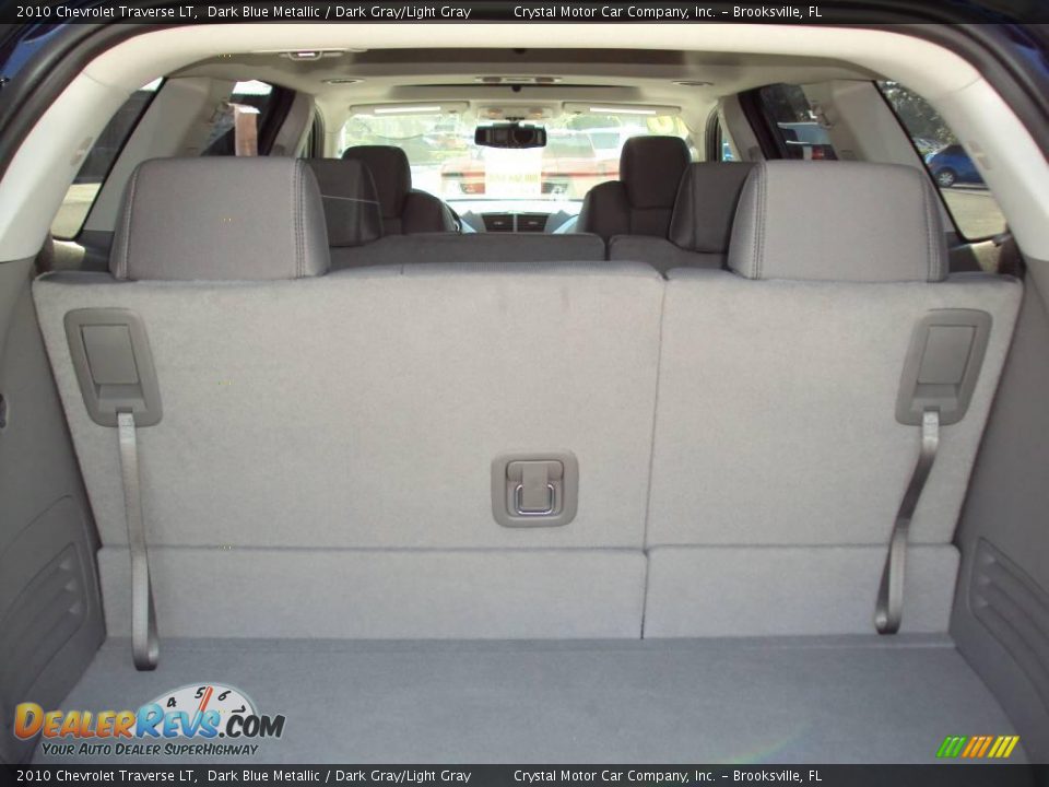 2010 Chevrolet Traverse LT Dark Blue Metallic / Dark Gray/Light Gray Photo #7