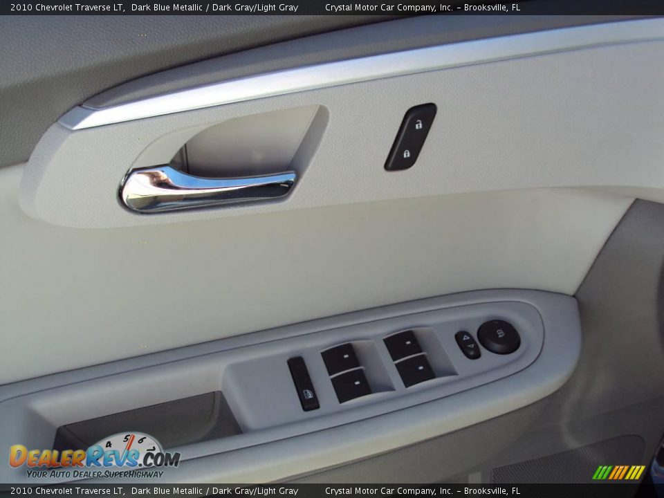 2010 Chevrolet Traverse LT Dark Blue Metallic / Dark Gray/Light Gray Photo #18