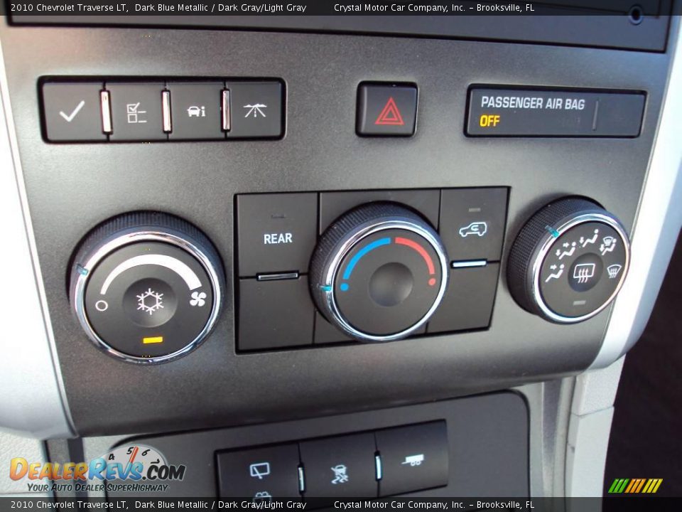 2010 Chevrolet Traverse LT Dark Blue Metallic / Dark Gray/Light Gray Photo #21
