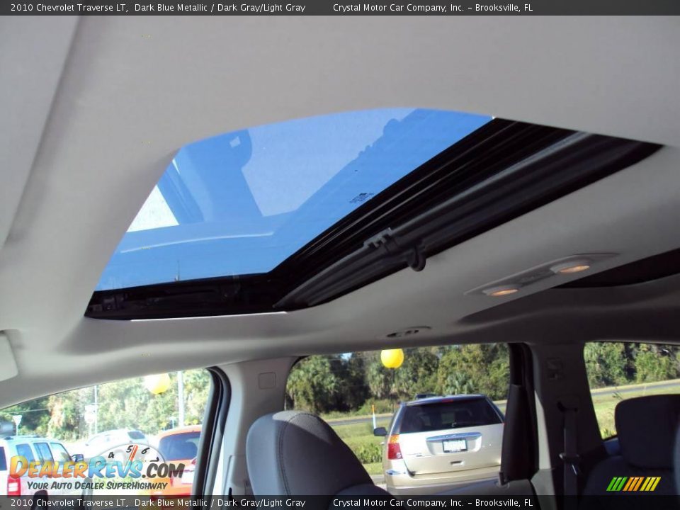 2010 Chevrolet Traverse LT Dark Blue Metallic / Dark Gray/Light Gray Photo #22