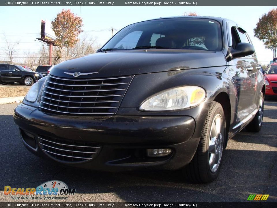 2004 Chrysler PT Cruiser Limited Turbo Black / Dark Slate Gray Photo #1