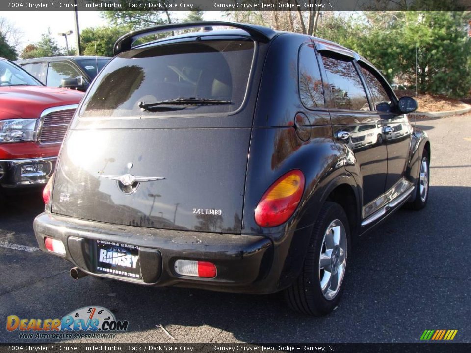 2004 Chrysler PT Cruiser Limited Turbo Black / Dark Slate Gray Photo #4