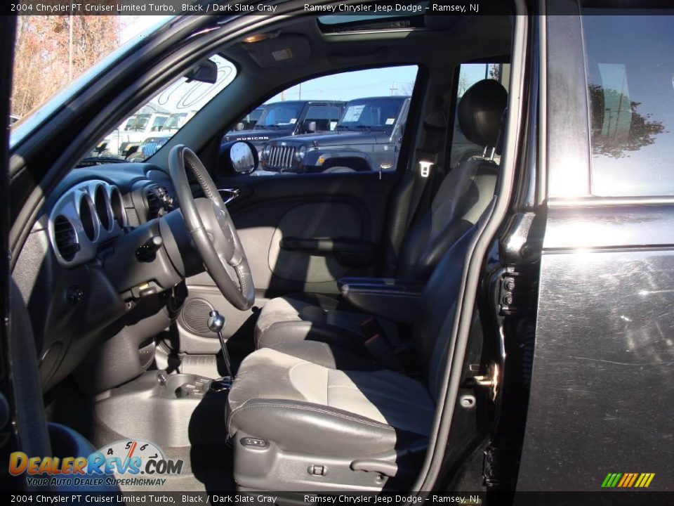 2004 Chrysler PT Cruiser Limited Turbo Black / Dark Slate Gray Photo #11