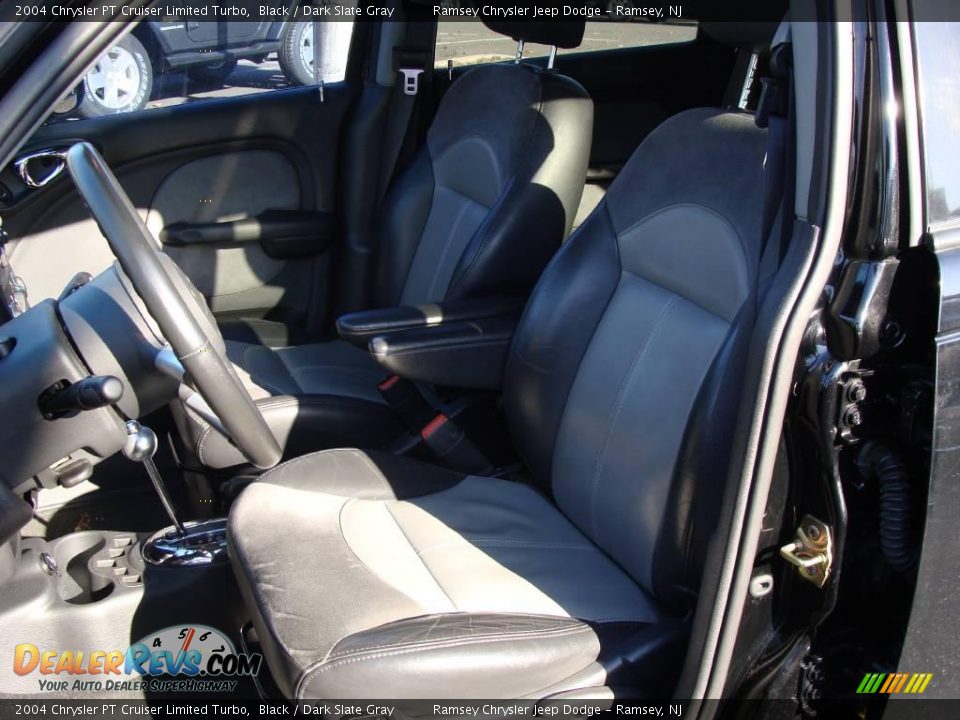 2004 Chrysler PT Cruiser Limited Turbo Black / Dark Slate Gray Photo #12