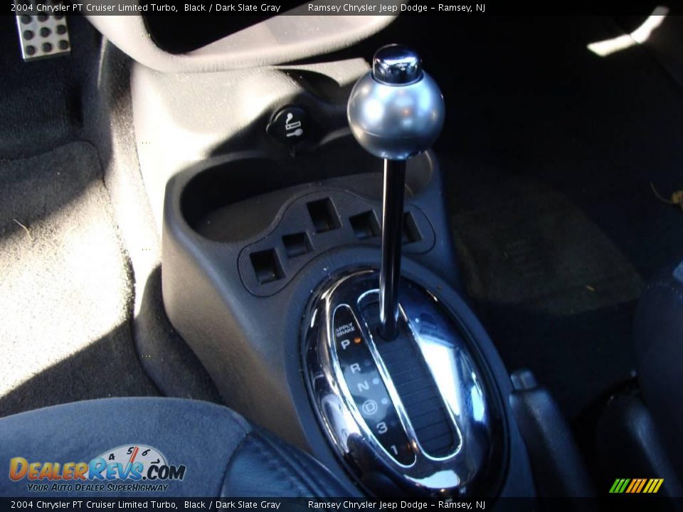 2004 Chrysler PT Cruiser Limited Turbo Black / Dark Slate Gray Photo #14