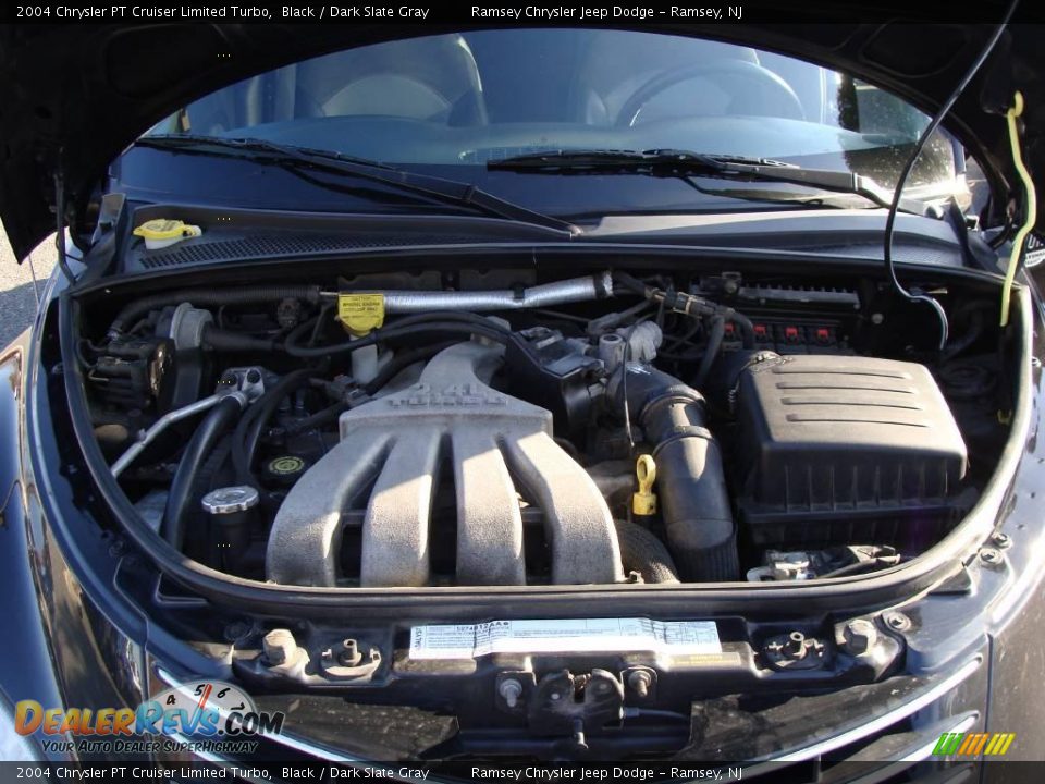 2004 Chrysler PT Cruiser Limited Turbo Black / Dark Slate Gray Photo #16