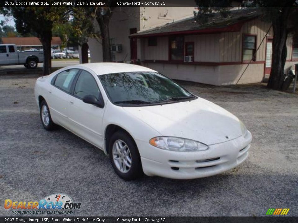 2003 Dodge Intrepid SE Stone White / Dark Slate Gray Photo #3