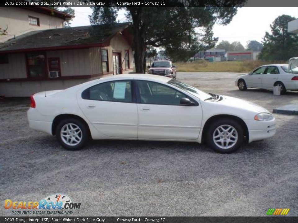 2003 Dodge Intrepid SE Stone White / Dark Slate Gray Photo #4