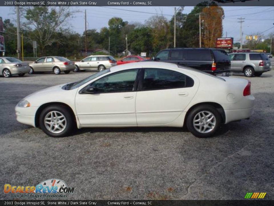 2003 Dodge Intrepid SE Stone White / Dark Slate Gray Photo #8