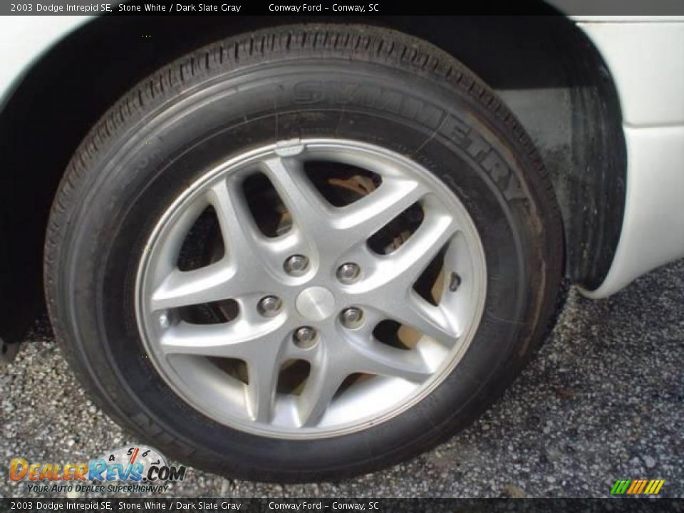 2003 Dodge Intrepid SE Stone White / Dark Slate Gray Photo #9
