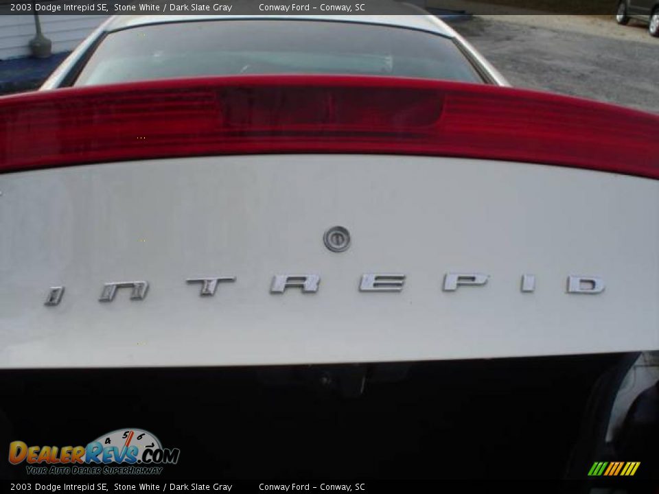 2003 Dodge Intrepid SE Stone White / Dark Slate Gray Photo #13