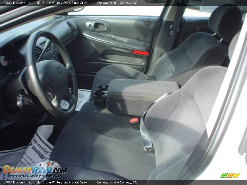 2003 Dodge Intrepid SE Stone White / Dark Slate Gray Photo #19