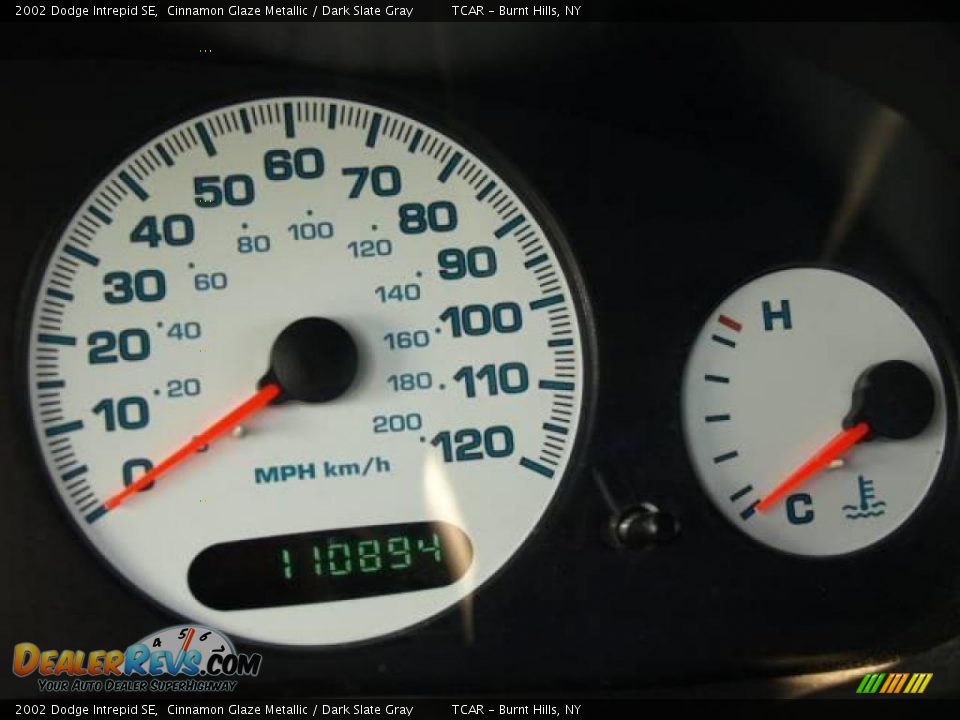 2002 Dodge Intrepid SE Cinnamon Glaze Metallic / Dark Slate Gray Photo #12