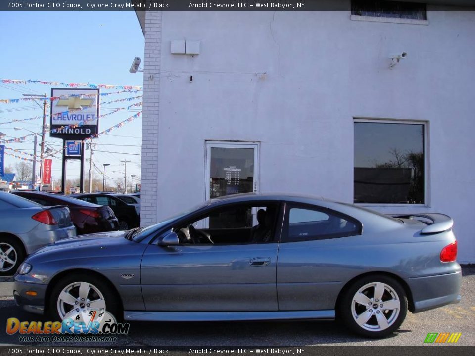 2005 Pontiac GTO Coupe Cyclone Gray Metallic / Black Photo #3