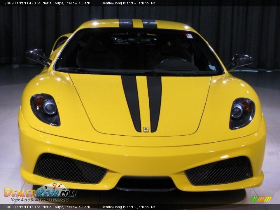 2009 Ferrari F430 Scuderia Coupe Yellow / Black Photo #4