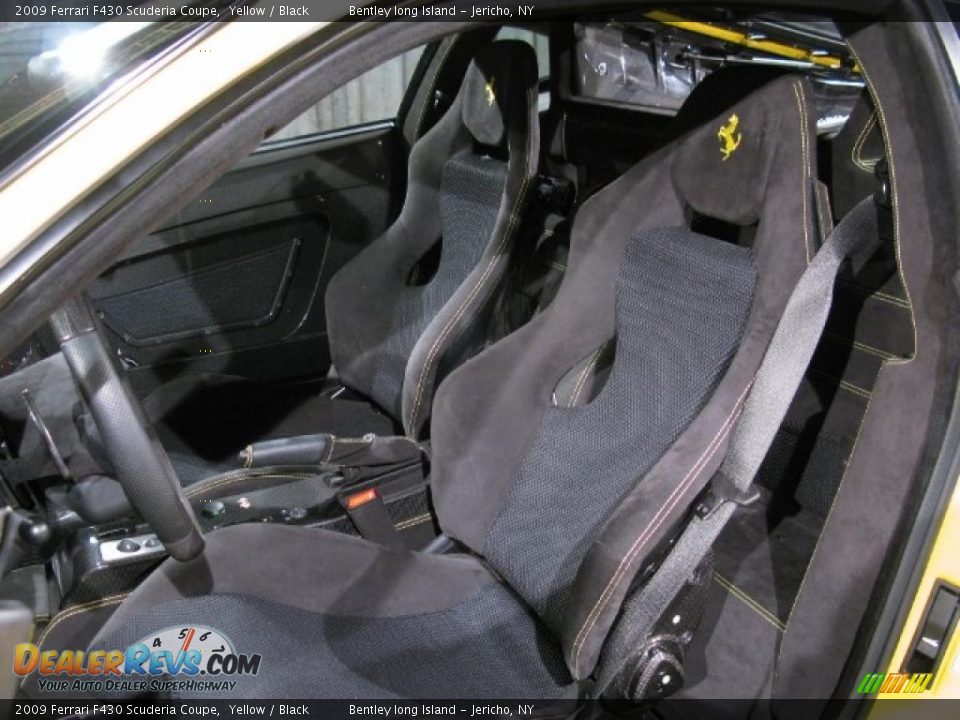 2009 Ferrari F430 Scuderia Coupe Yellow / Black Photo #5