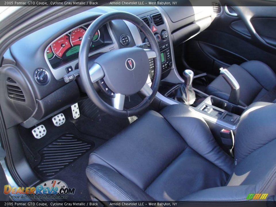 2005 Pontiac GTO Coupe Cyclone Gray Metallic / Black Photo #10