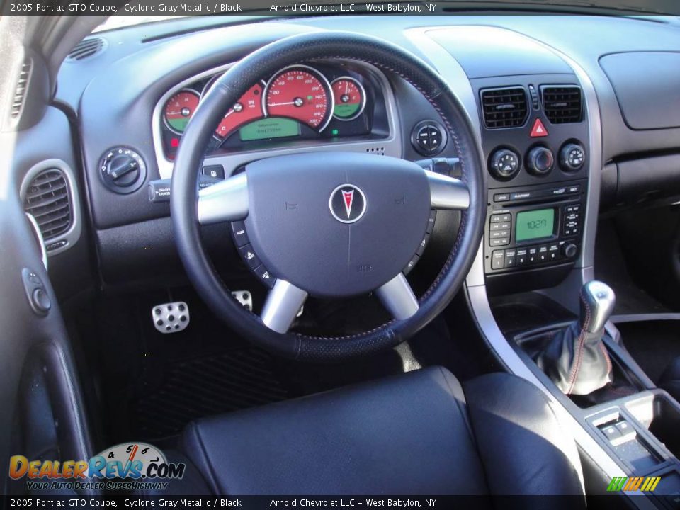 2005 Pontiac GTO Coupe Cyclone Gray Metallic / Black Photo #11