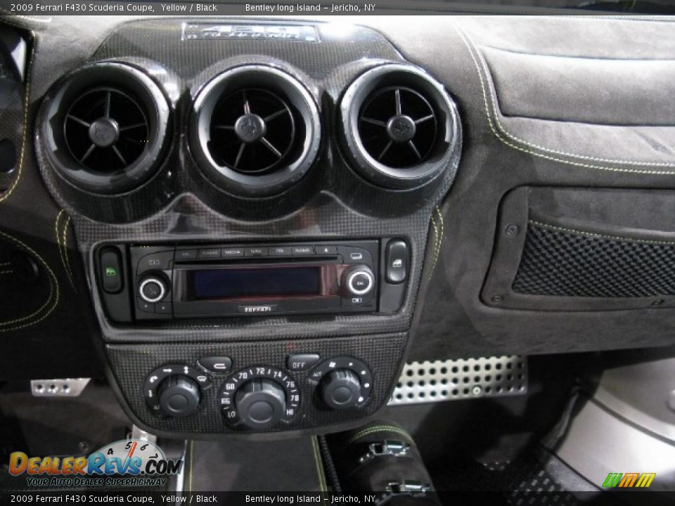 2009 Ferrari F430 Scuderia Coupe Yellow / Black Photo #9