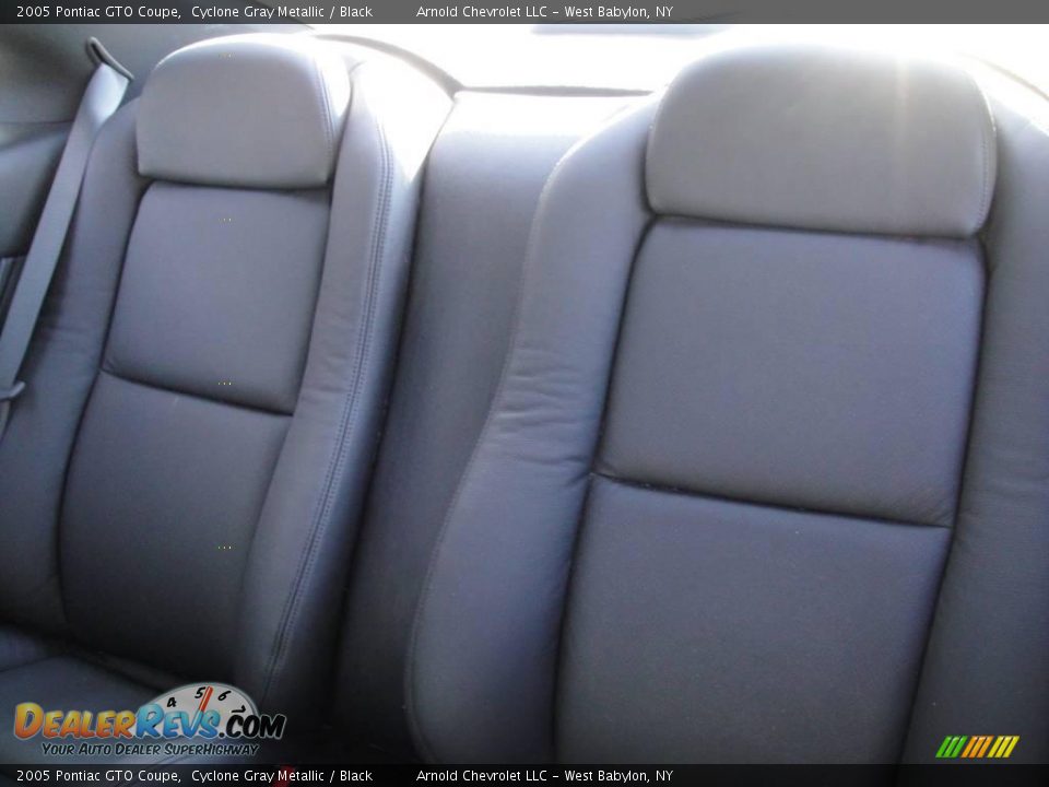 2005 Pontiac GTO Coupe Cyclone Gray Metallic / Black Photo #12