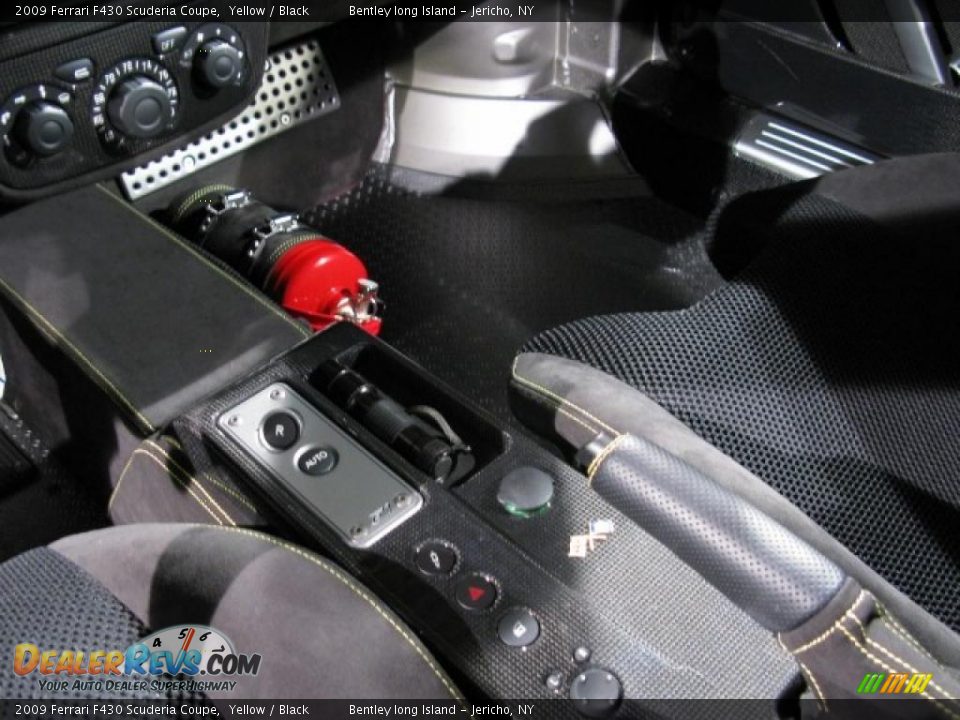 2009 Ferrari F430 Scuderia Coupe Yellow / Black Photo #10
