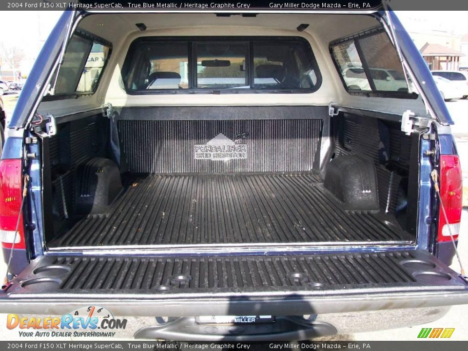 2004 Ford F150 XLT Heritage SuperCab True Blue Metallic / Heritage Graphite Grey Photo #5