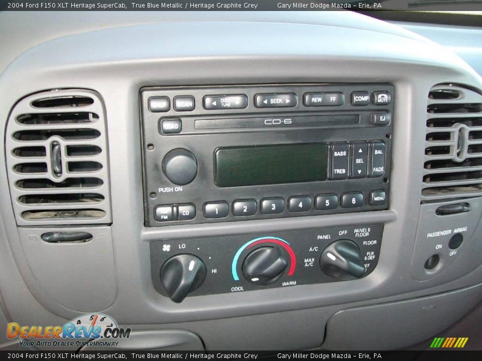 2004 Ford F150 XLT Heritage SuperCab True Blue Metallic / Heritage Graphite Grey Photo #14