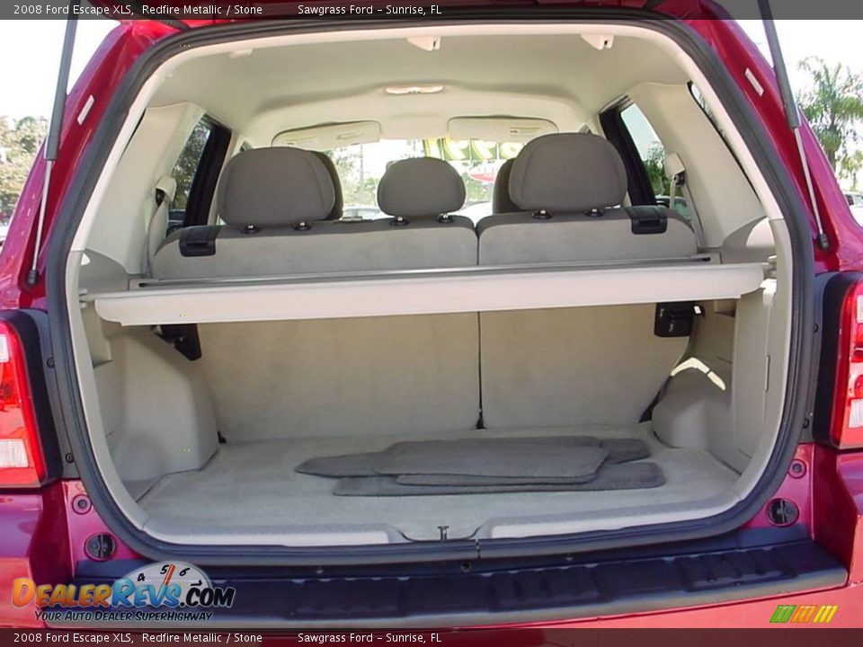 2008 Ford Escape XLS Redfire Metallic / Stone Photo #5