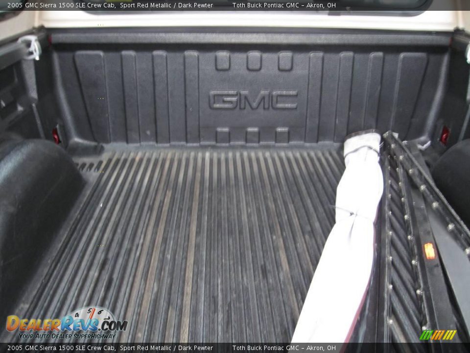 2005 GMC Sierra 1500 SLE Crew Cab Sport Red Metallic / Dark Pewter Photo #21