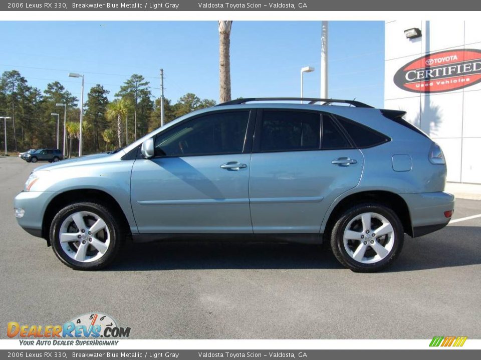 2006 Lexus RX 330 Breakwater Blue Metallic / Light Gray Photo #4