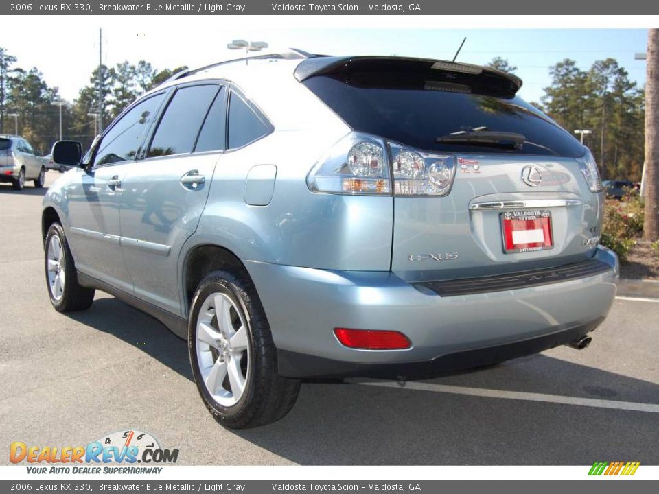 2006 Lexus RX 330 Breakwater Blue Metallic / Light Gray Photo #5
