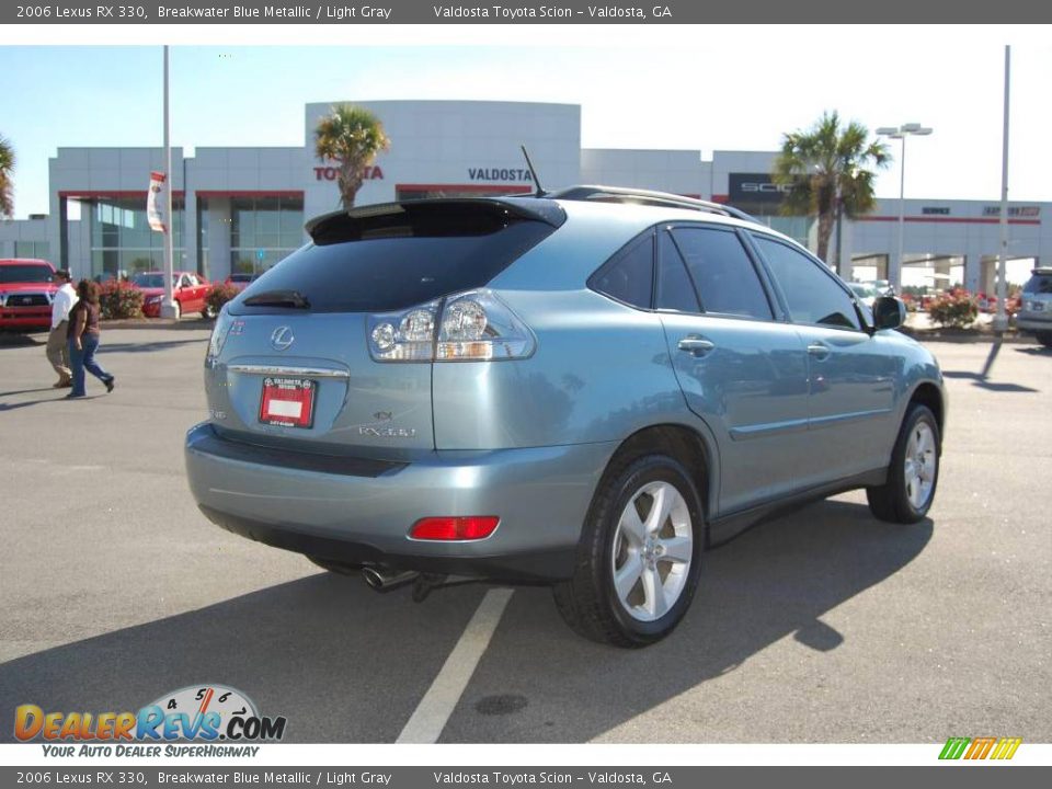 2006 Lexus RX 330 Breakwater Blue Metallic / Light Gray Photo #6