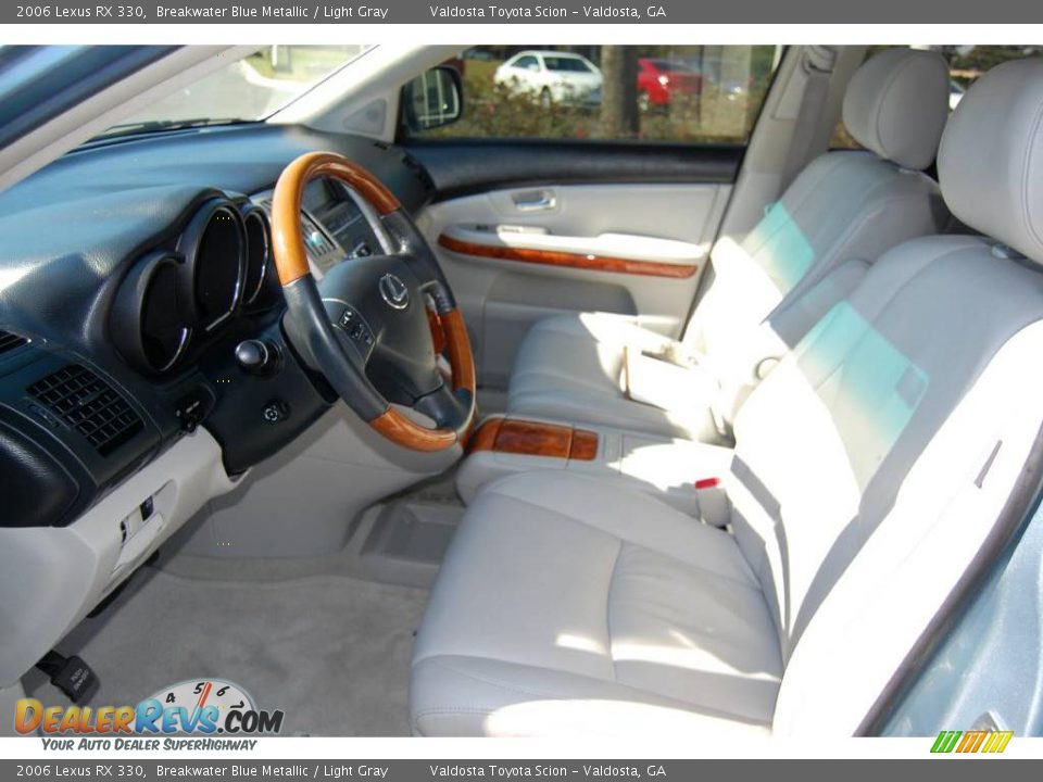 2006 Lexus RX 330 Breakwater Blue Metallic / Light Gray Photo #8