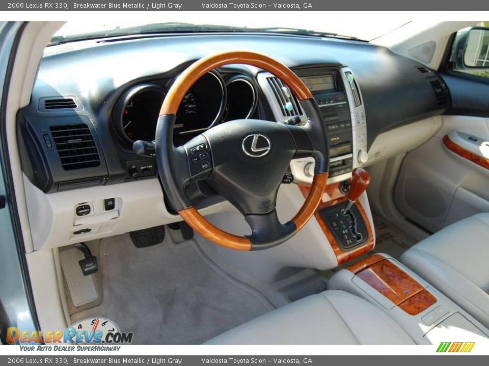 2006 Lexus RX 330 Breakwater Blue Metallic / Light Gray Photo #9