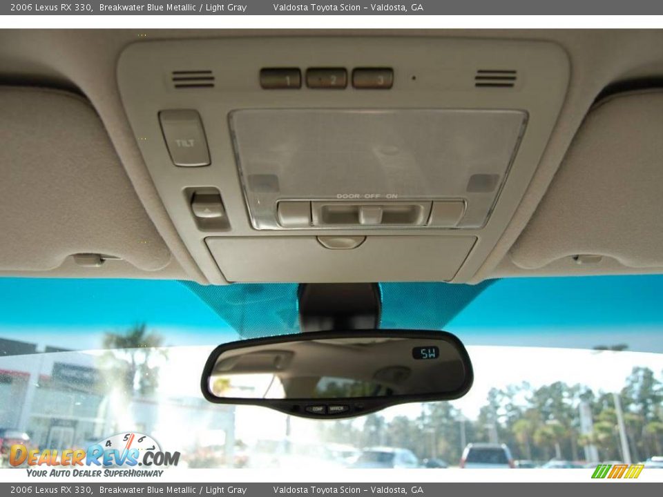 2006 Lexus RX 330 Breakwater Blue Metallic / Light Gray Photo #14